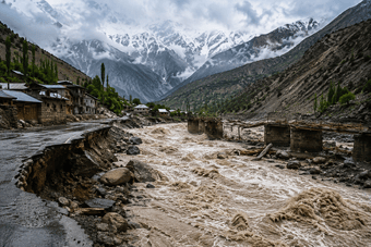 Rising Temperatures Trigger Flood Fears in Gilgit-Baltistan