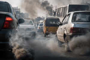 Licenses of vehicles emitting smoke will be suspended