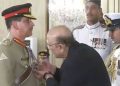 General Amir Raza conferred with Nishan-e-Imtiaz Military at the Presidency