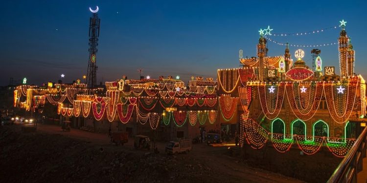 Milad-un-Nabi (PBUH) was celebrated with religious devotion and respect across the country