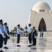 PAF cadets take charge of changing of guards at Quaid-e-Azam shrine on Defence Day